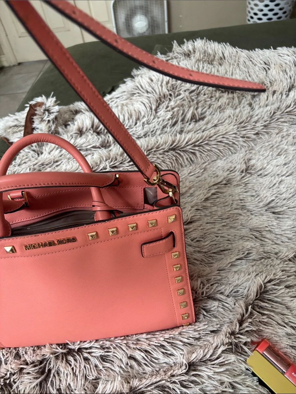 Michael Kors sleek coral